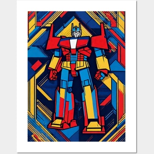 Optimus / Color Pop Posters and Art